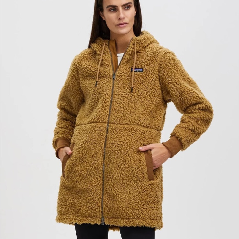Women’s Patagonia Dusty Mesa winter Parka brown size small